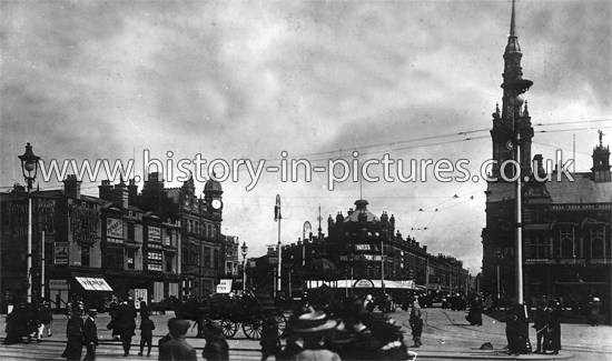 Talbot Square, Blackpool, Lancashire. c.1912